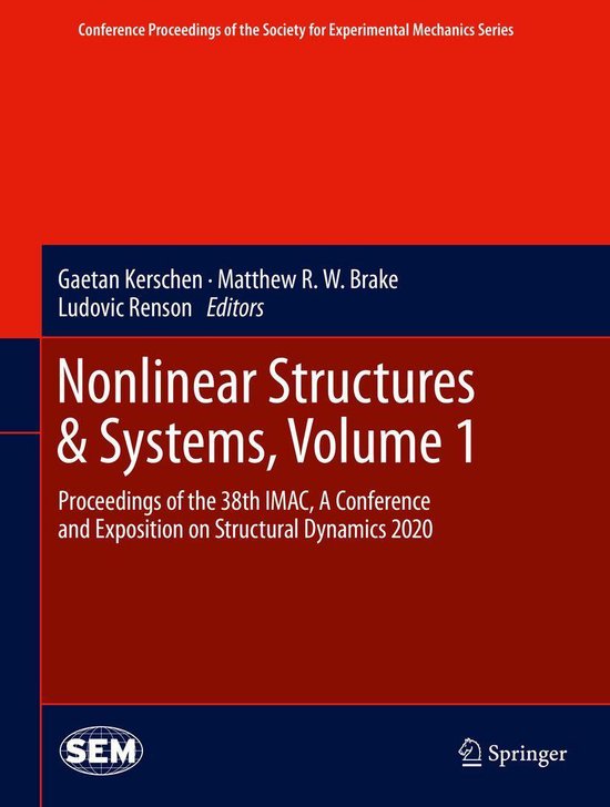 Engineering (R0) - Nonlinear Structures & Systems, Volume 1 - cover