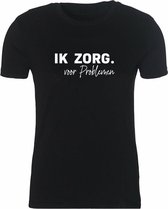 Ik zorg voor problemen Rustaag unisex kinder t-shirt maat 110-116