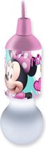 Disney Treklamp Minnie Mouse Led Meisjes 17 Cm Roze