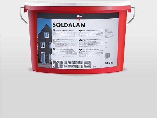 Keim Soldalan - 2.5 Kg - Donkere KleurenHalf-midden KleurLichte KleurenMengkleur - Muurverf