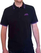 Black Sabbath Polo shirt -2XL- Wavy Logo Zwart