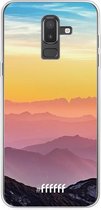 Samsung Galaxy J8 (2018) Hoesje Transparant TPU Case - Golden Hour #ffffff