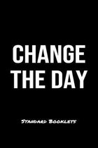 Change The Day Standard Booklets: A softcover fitness tracker to record five exercises for five days worth of workouts.