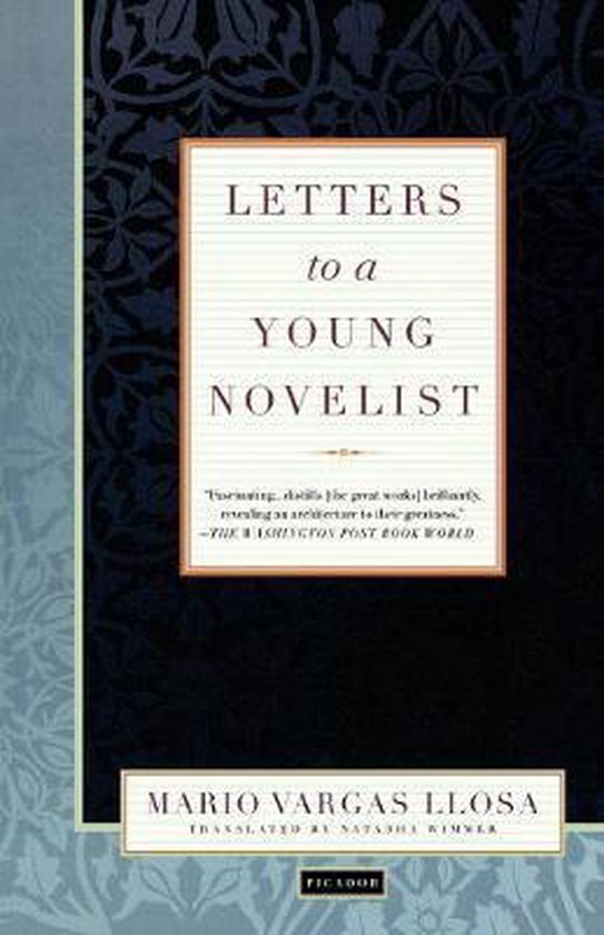 Letters to a Young Novelist - cover