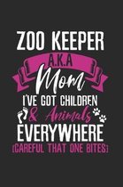I'm a Zoo keeper AKA Mom Notebook