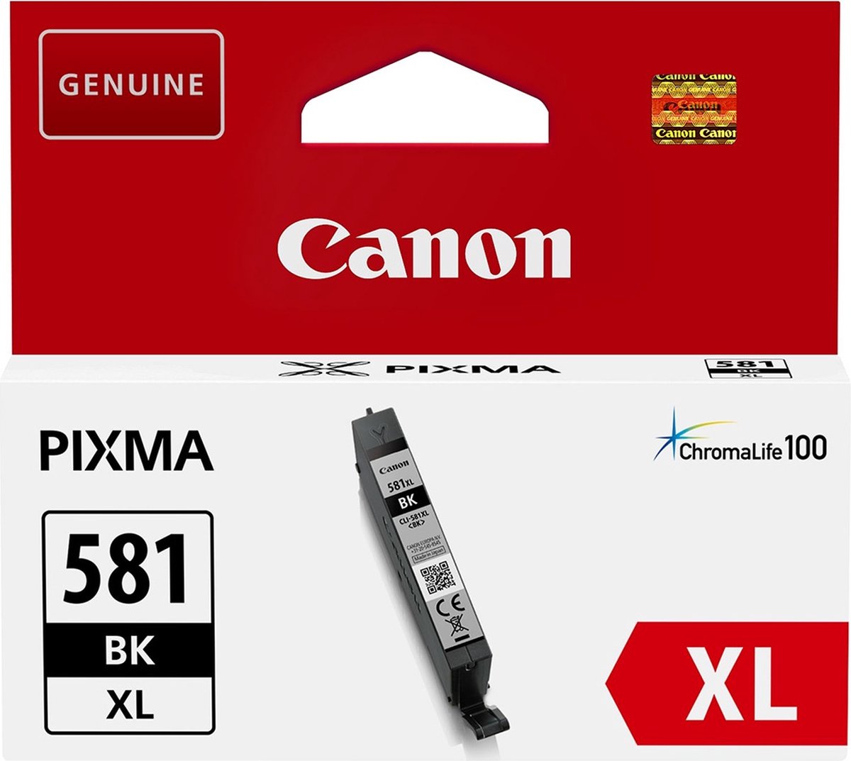 Canon CLI-581BK XL inktcartridge Original Zwart