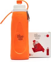 Botella Bbo Silicona 500ml Naranja Irisana