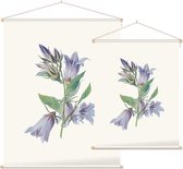 Ruig Klokje (Nettle Leaved Bellflower) - Foto op Textielposter - 90 x 120 cm