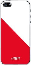 iPhone SE (2016) Hoesje Transparant TPU Case - FC Utrecht #ffffff