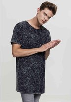 Urban Classics Heren Tshirt -S- Random Wash Zwart