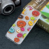 Donut patroon transparant TPU beschermhoes voor Huawei P30