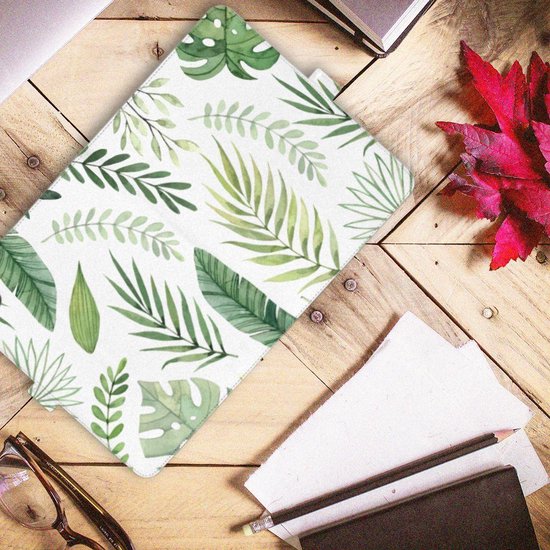 Housse pour tablette avec photo Coque iPad Pro 11 (2020) avec feuilles de support