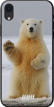 iPhone Xr Hoesje TPU Case - Polar Bear #ffffff
