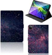 Tablethoesje met Naam iPad Pro 11 (2020) Tablet Hoes met Magneetsluiting Ontwerpen Stars