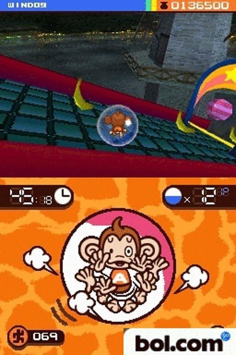 Super Monkey Ball-Touch Roll Jeux bol