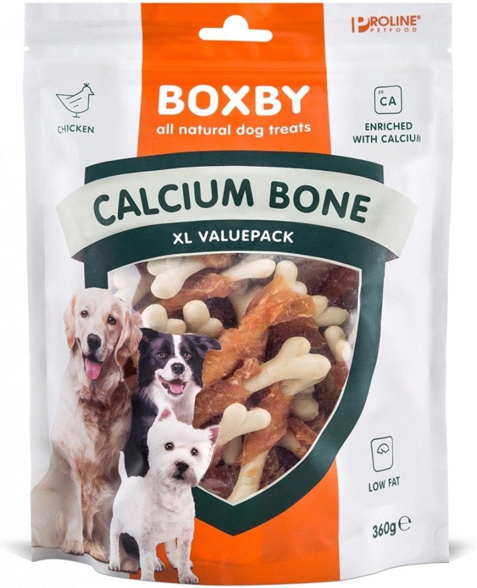 Proline Boxby Calcium Hondenbotjes