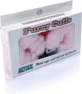 Fetish Boss Series - Handboeien - Sexhandboeien - Politiehandboeien - SM - Furry Cuffs - Zacht - Harig - Bondage - Licht roze