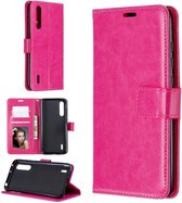 Samsung Galaxy A01 hoesje book case roze