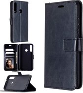Huawei P40 Lite hoesje book case zwart