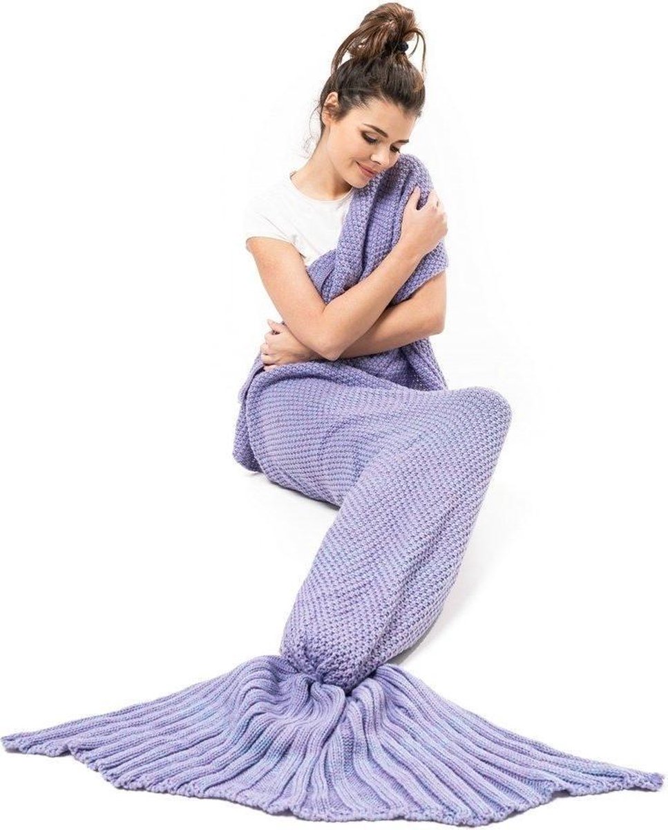 Couverture Queue de Sirène Deluxe Violet