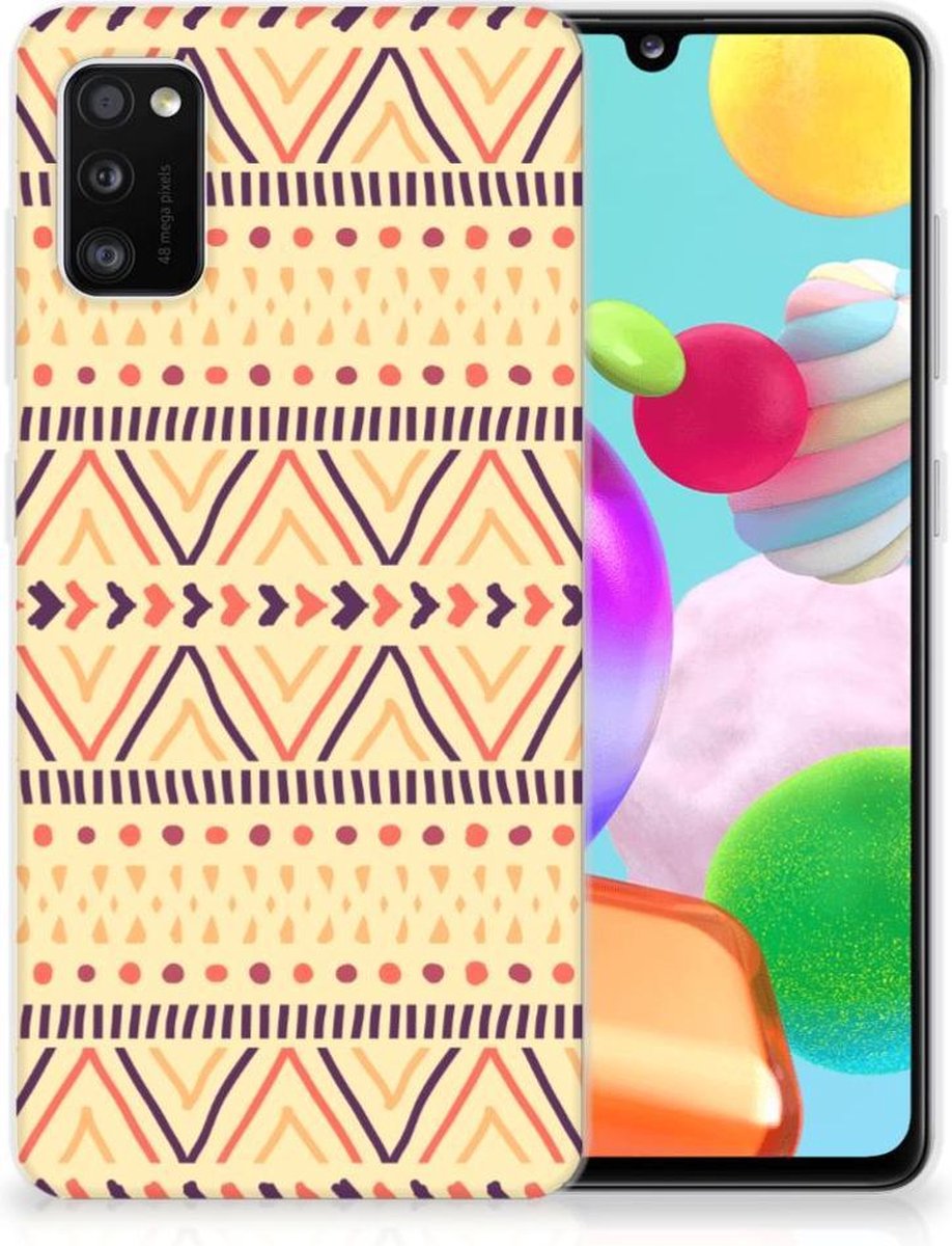 Samsung Galaxy A41 TPU bumper Aztec Yellow