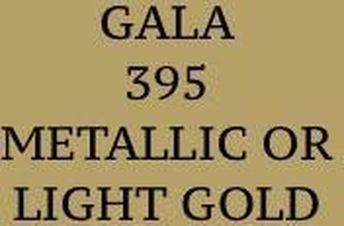 Gala Shoe Cream Goud 395 - One size