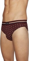 Heren slip YM | Fantasia | 2 pak | bordeaux zwart | M