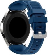 Siliconen Smartwatch bandje - Geschikt voor  Garmin Venu siliconen bandje - donkerblauw - Horlogeband / Polsband / Armband