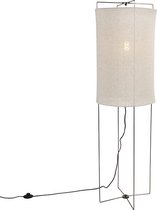 QAZQA rich - Design Vloerlamp | Staande Lamp - 1 lichts - H 1340 mm - Beige -  Woonkamer | Slaapkamer | Keuken