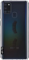 Casetastic Samsung Galaxy A21s (2020) Hoesje - Softcover Hoesje met Design - Sweet Dreams Print
