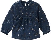 Noppies Baby Meisjes T-shirt Colesberg - Black Iris - Maat 50