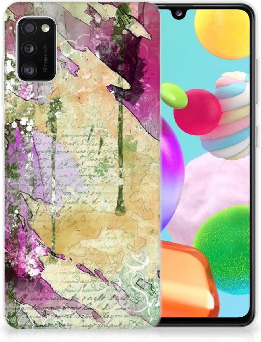 Hoesje maken Samsung Galaxy A41 Letter Painting