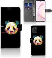 Telefoontas Geschikt voor Samsung Note 10 Lite Hoesje ontwerpen Panda Color Sinterklaas Cadeautje
