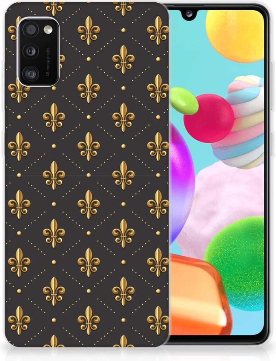 Samsung Galaxy A41 TPU bumper Franse Lelie