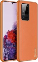 Dux Ducis Yolo Series Samsung Galaxy S20 Ultra Hoesje Backcover Oranje