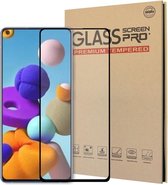 Samsung Galaxy A21s Screenprotector 2.5D Arc Edge Tempered Glass