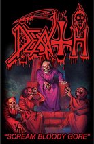Death Textiel Poster Scream Bloody Gore Multicolours