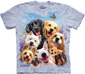 T-shirt Dogs Selfie XXL