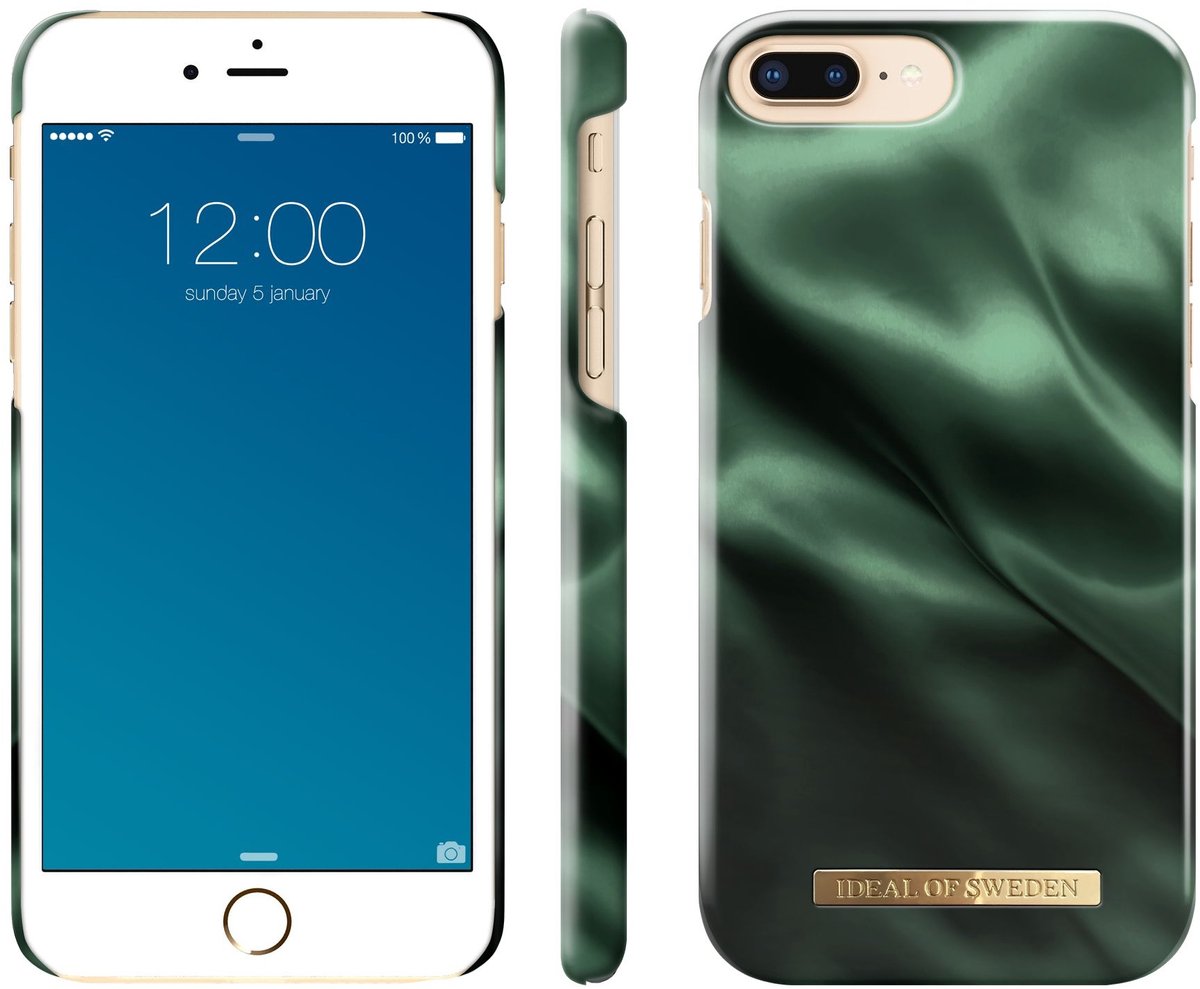 iDeal of Sweden iPhone 7-8 Plus Backcover hoesje - Emerald Satin