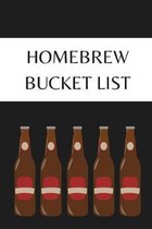 Homebrew Bucket List: Novelty Bucket List Themed Notebook