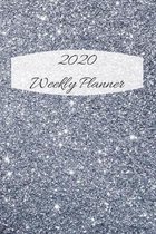 2020 Weekly Planner: Silver