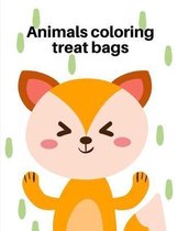 Animals Coloring Treat Bags