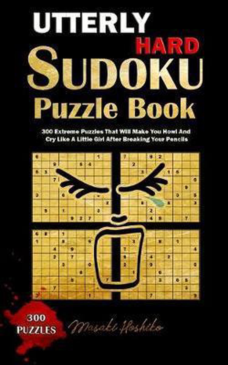 Utterly Hard Sudoku Puzzle Book