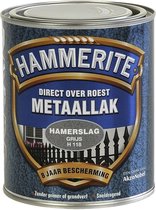Hammerite Hamerslag Metaallak - Grijs - 750 ml