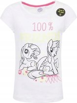 My Little pony shirt Glow in the dark - wit - maat 122/128 (8 jaar)