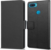 Cazy Oppo A12 hoesje - Book Wallet Case - zwart