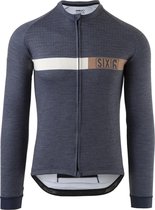 AGU Merino Fietsshirt Lange Mouwen Six6 Heren - Blauw - L