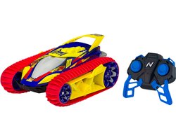 RC Auto Nikko VelociTrax Rally Red - Bestuurbare Off-Road Rupsbandvoertuig met 360° spins - 14 km/u – vanaf 8 jaar