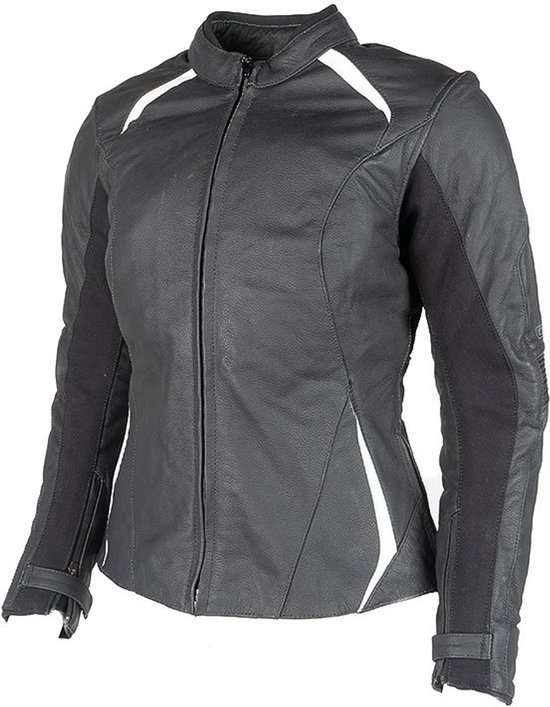 Blouson moto ALONSA EVO LADIES femme 4 saisons Zwart 44 Homologué CE par MOTOBLOUZ