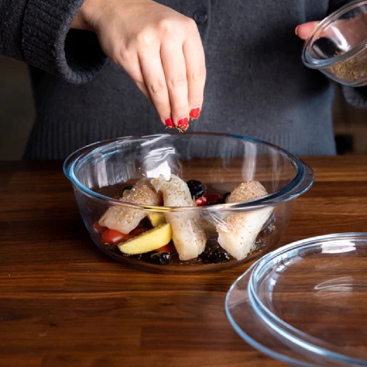 Pyrex Ronde schaal met deksel 2,3+0,7L — cadeau in Kookcadeaus - foto 4